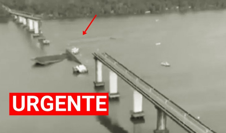 Tragédia no Brasil: Ponte desaba com carros e imagens são assustadoras
