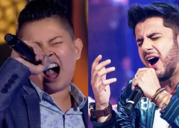 Candidato  do The Voice Kids sente espírito de Cristiano Araújo ao vivo e precisa ser tirado do palco