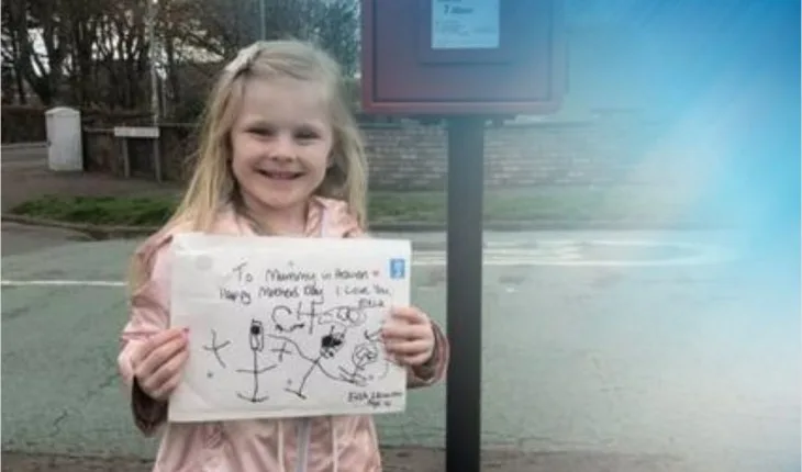 História chocante! Menina escreve carta para mãe que morreu há 4 meses e tem resposta