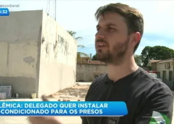 Delegado quer instalar ar-condicionado nas celas para os presos não passarem mal