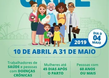 INICIA HOJE A CAMPANHA DE VACINAÇÃO CONTRA A GRIPE PARA TODOS