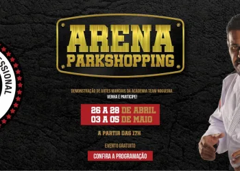 TEAM NOGUEIRA, DOS IRMÃOS MINOTAURO E MINOTOURO, LEVA ATRAÇÕES ESPORTIVAS PARA O PARKSHOPPINGCAMPOGRANDE