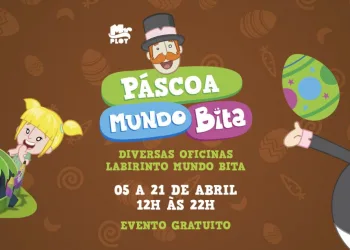 MUNDO BITA LEVA MAGIA DA PÁSCOA AO PARK SHOPPING CAMPO GRANDE