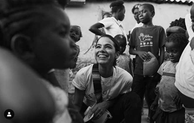 Marquezine diz que já está com saudades da África