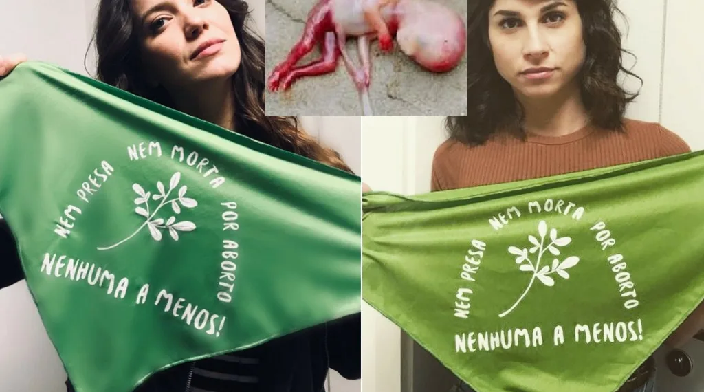 Atrizes e cantoras da globo fazem campanha pela legalização do aborto