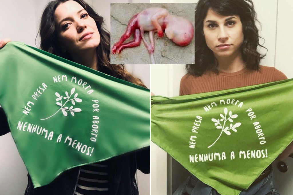 Atrizes e cantoras da globo fazem campanha pela legalização do aborto