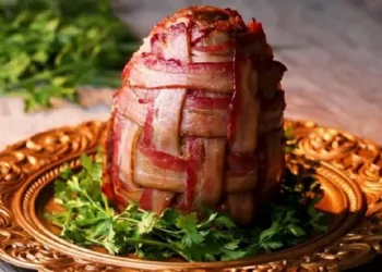 Não gosta de chocolate? Aprenda receita de ovo de Páscoa de bacon