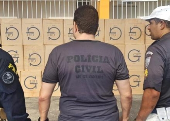 PRF apreende no Rio 6 milhões de cigarros contrabandeados
