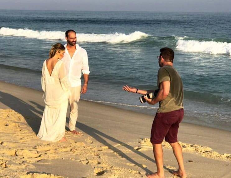 Eduardo Bolsonaro e Heloísa fazem ensaio pré-casamento( FOTOS)