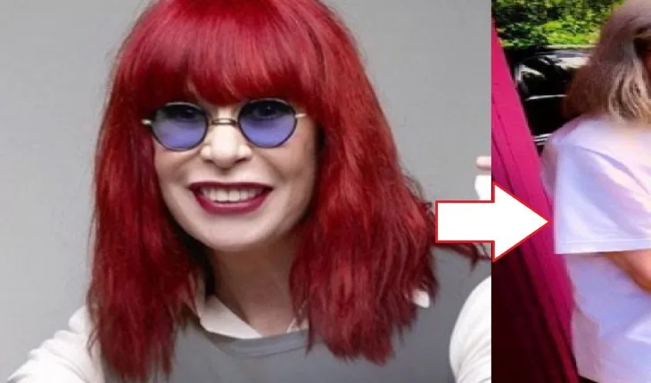 Anos após sumir da mídia Rita Lee, ela é flagrada irreconhecível aos 71 anos
