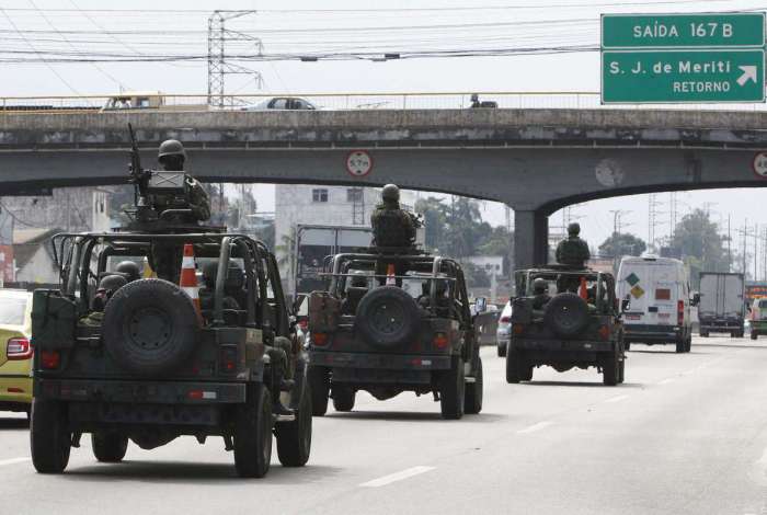 Legado da intervenção federal soma R$ 319 milhões em equipamentos e armas