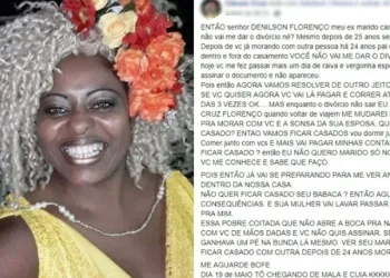 ‘Cleusa de mala e cuia’ quer o divórcio há 25 anos, ex nega e vingança tem data marcada