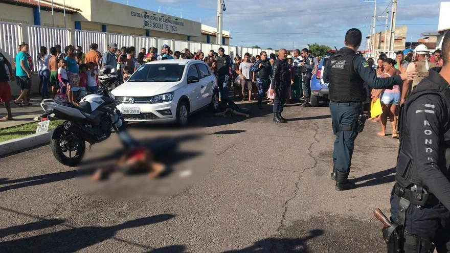 Bombeiro atira em mulher e depois se mata (IMAGENS FORTES)