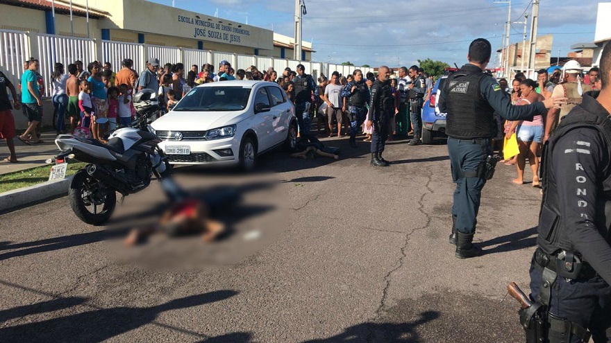 Bombeiro atira em mulher e depois se mata (IMAGENS FORTES)