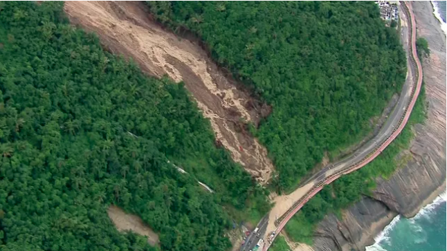 URGENTE: Niemeyer interditada por conta de deslizamento