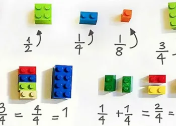 Professor usa blocos de LEGO para ensinar matemática para crianças de forma bastante simples