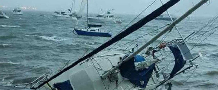 Litoral Norte de SP pode ter sido atingido por um furacão, de categoria 1, no domingo passado