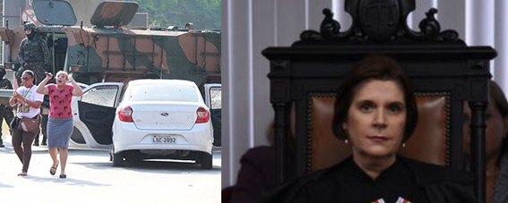 Mais de 80 tiros: Ministra é contra a soltura de militares