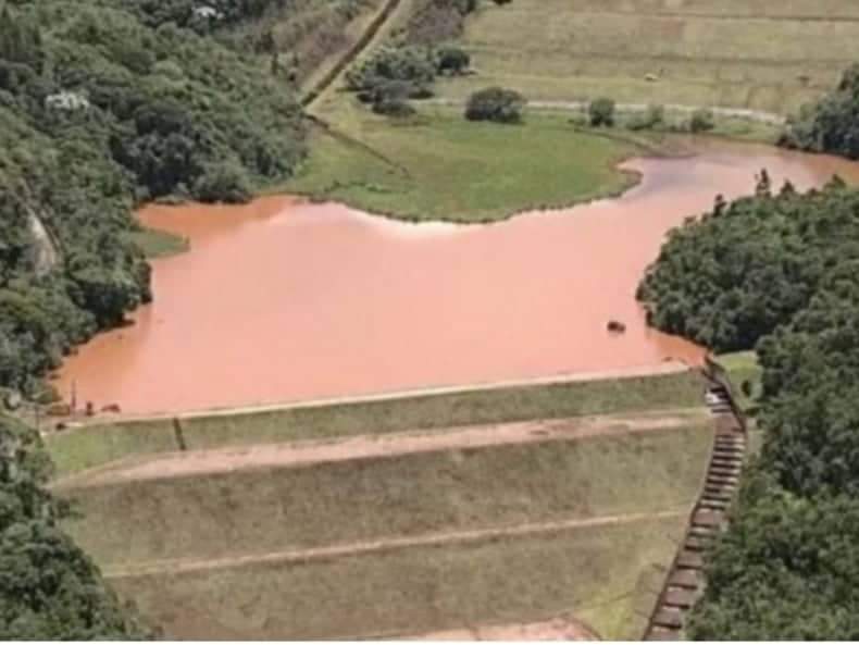 Barragem da Vale  pode romper nos próximos dias e circulação de trem é alterada