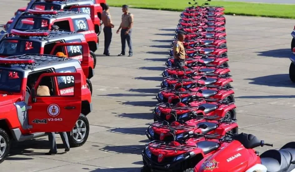 Corpo de Bombeiros do Rio recebe novas viaturas e equipamentos operacionais
