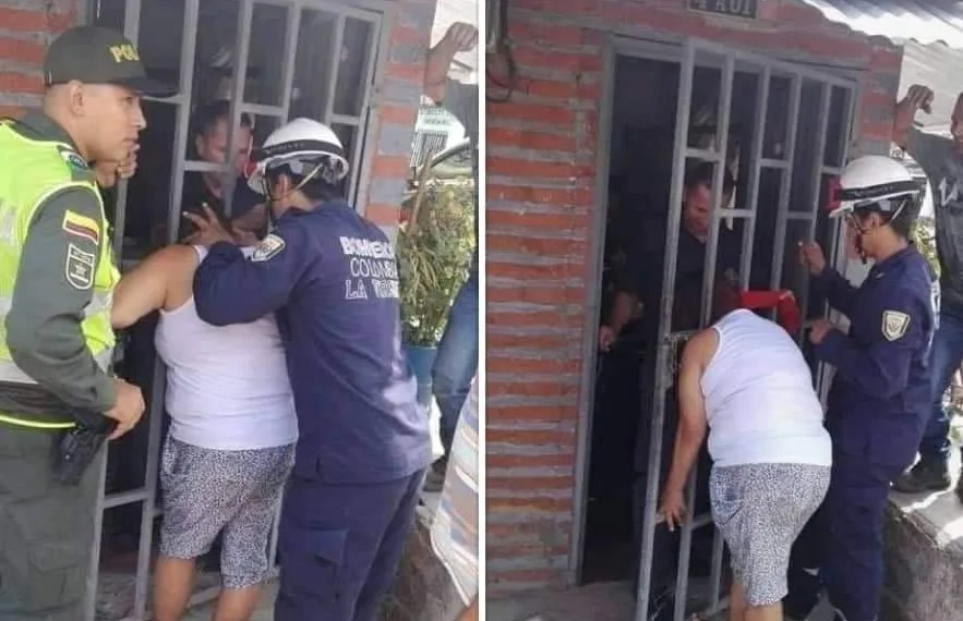 FOFOQUEIRA FICA PRESA AO OLHAR DENTRO DA CASA DA VIZINHA