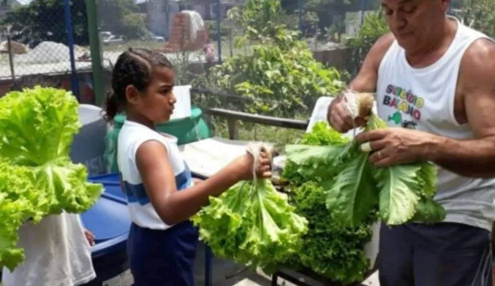 Professor se destaca cultivando hortas nas escolas de Campo Grande