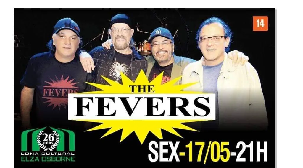NÃO PERCAM!! THE FEVERS!! AO VIVO!!