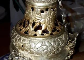 Peça centenária do Santo Guerreiro é recuperada