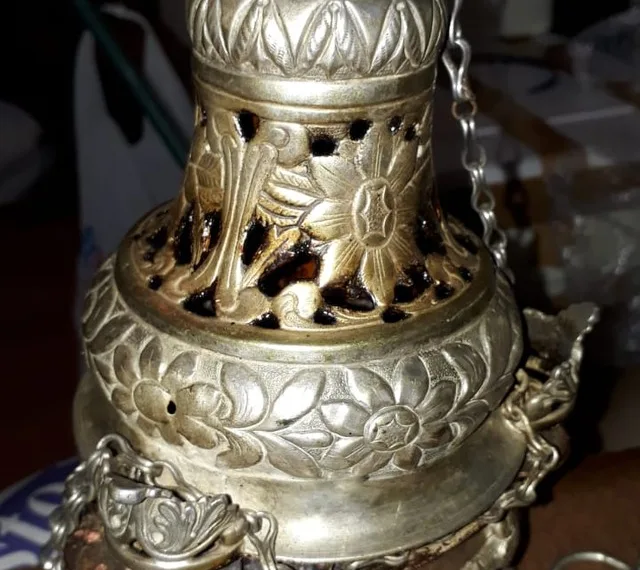 Peça centenária do Santo Guerreiro é recuperada