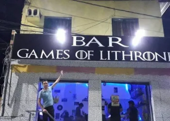 Em homenagem a série, bar ‘Game of Lithrones’ chama atenção em Manaus