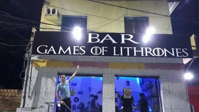 Em homenagem a série, bar ‘Game of Lithrones’ chama atenção em Manaus