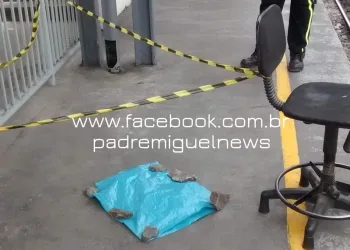 FETO É ENCONTRADO NO CHÃO DA ESTAÇÃO DE CAMPO GRANDE