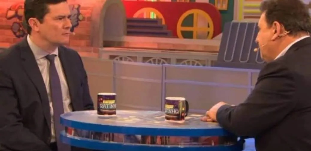 SÉRGIO MORO CONCEDE ENTREVISTA AO “PROGRAMA DO RATINHO”