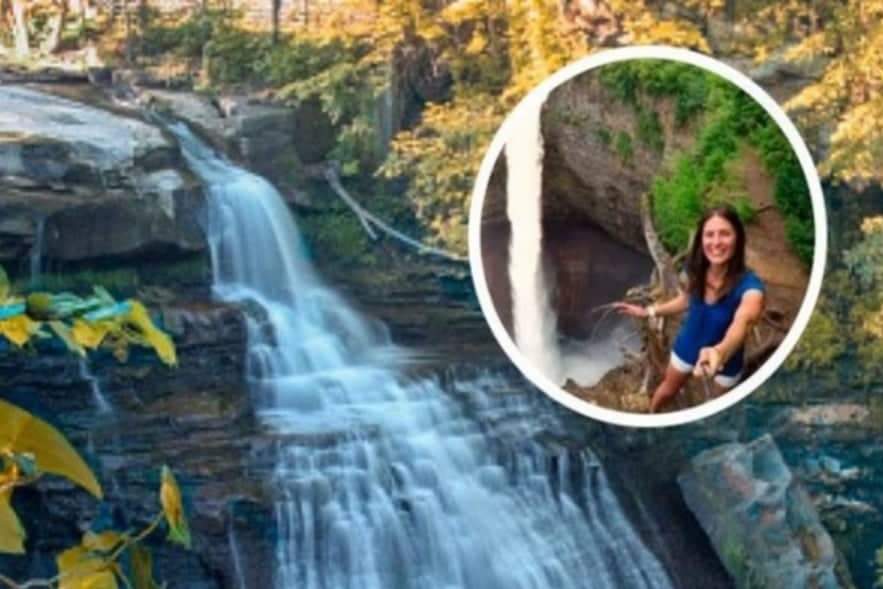 Tragédia! Mulher morre enquanto tentava tirar uma selfie na beira de uma cachoeira