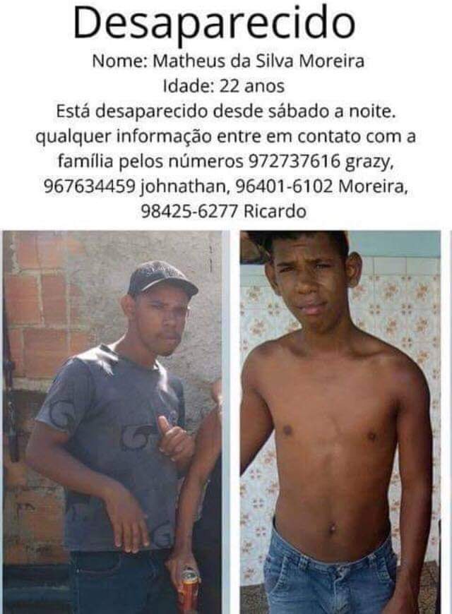 MORADOR DE CAMPO GRANDE DESAPARECIDO!! FAMILIA EM DESESPERO