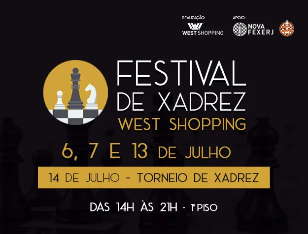 FESTIVAL DE XADREZ NO WET SHOPPING