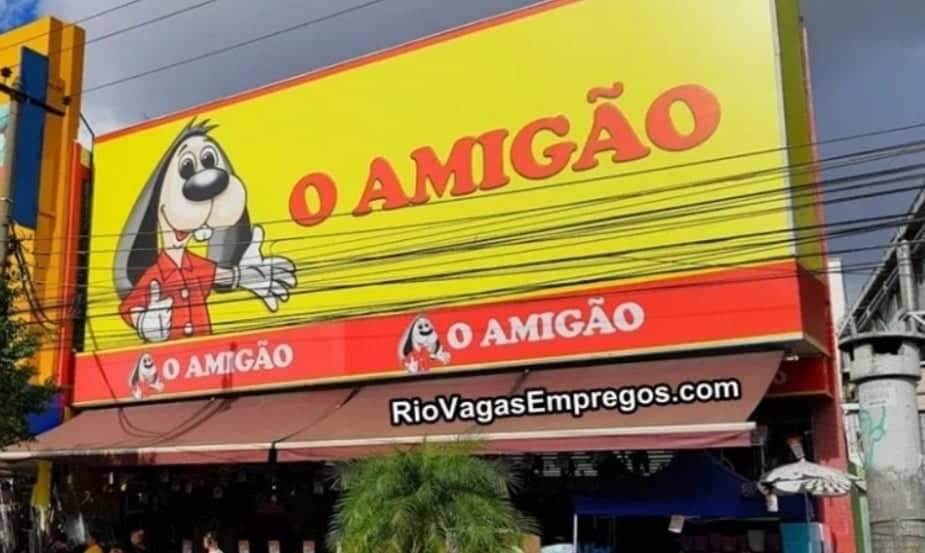 LOJAS O AMIGÃO ESTÁ COM VAGAS DE EMPREGOS ABERTAS – R$ 1.150,00 – COM E SEM EXPERIENCIA – LOJA BRINQUEDOS, UTILIDADES DOMESTICAS – RIO DE JANEIRO
