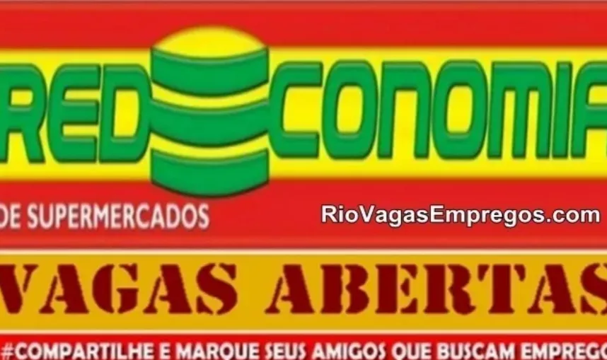 Rede Economia vagas para Frente de Loja, Mercearia, Hortifrúti, Laticínios, Deposito – Rio de janeiro