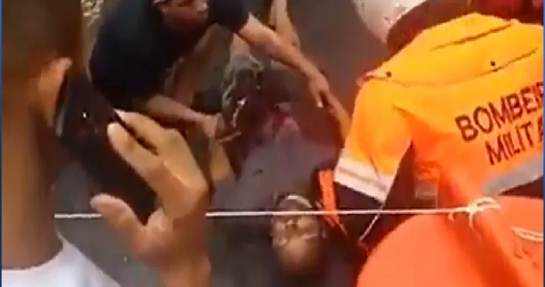 URGENTE!! HOMEM POE FOGO EM ÔNIBUS E TENTA O SUICÍDIO NO RJ