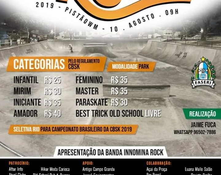 NÃO PERCAM!! CAMPEONATO BRASILEIRO DE SKATE EM CAMPO GRANDE !!