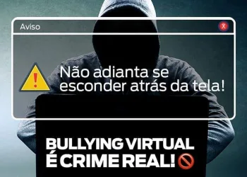 Bullying virtual é crime! Não curta essa ideia!