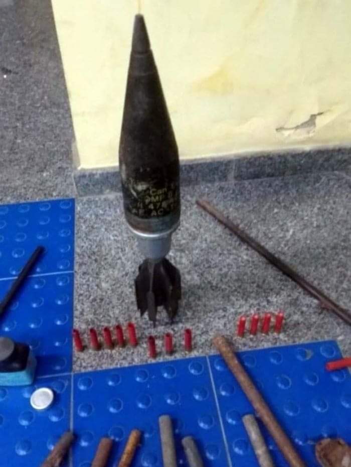 Munição para canhão é encontrada em ação contra caça ilegal em Seropédica