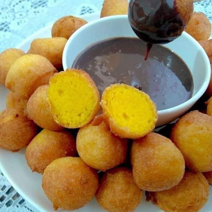 Bolinho de chuva de cenoura!! Que delícia!! Veja a receita