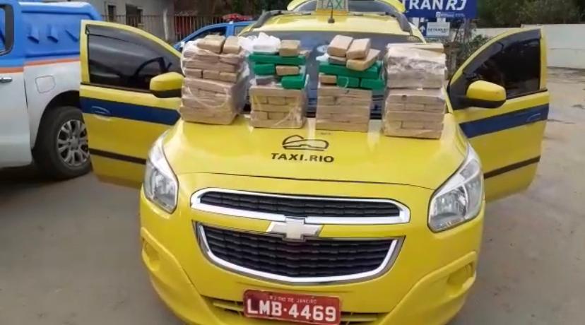 TAXISTA DO TRÁFICO É PRESO NA AVENIDA BRASIL