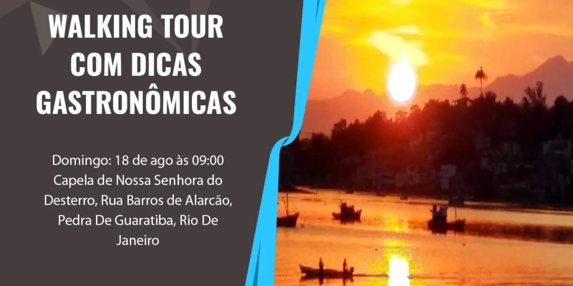 Lazer Cultural para toda a Família com caminhada em Pedra De Guaratiba