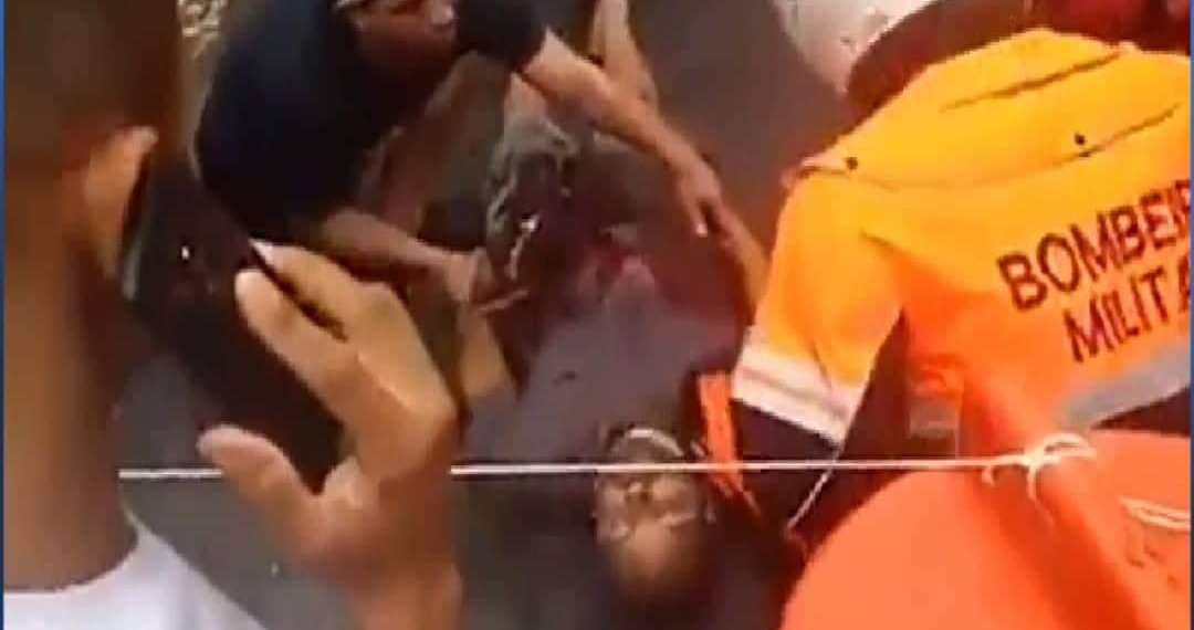 URGENTE!! HOMEM POE FOGO EM ÔNIBUS E TENTA O SUICÍDIO NO RJ