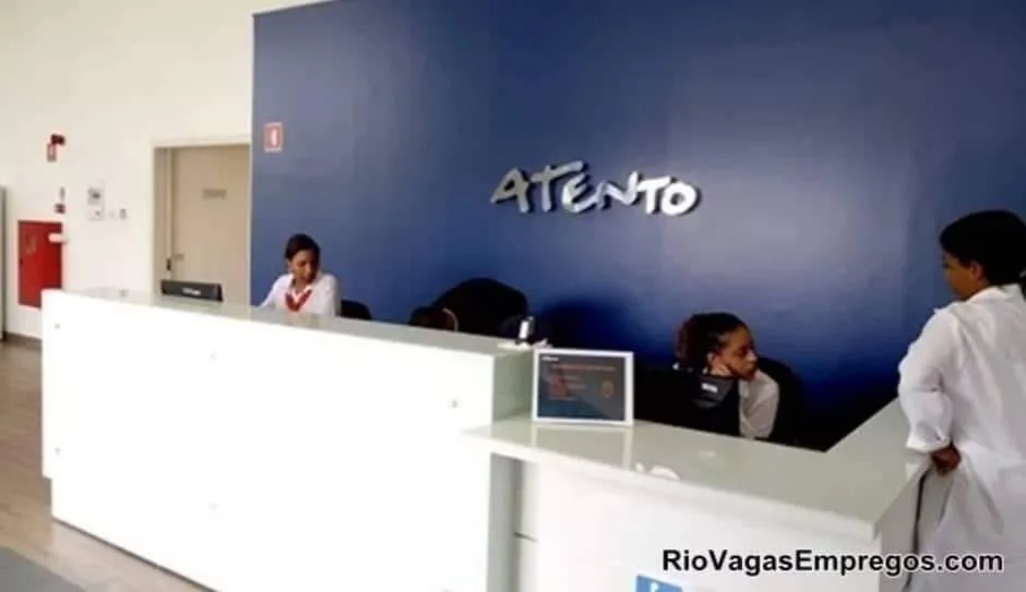 Processo seletivo Atento – salario + auxílio creche + auxílio criança – escala 6×1 – Local de trabalho: Centro do Rio