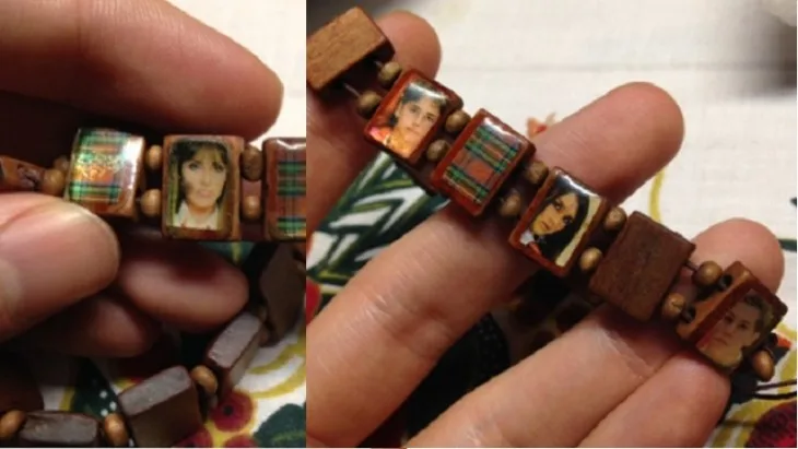 Senhora rezava para pulseira do RBD achando que eram santos