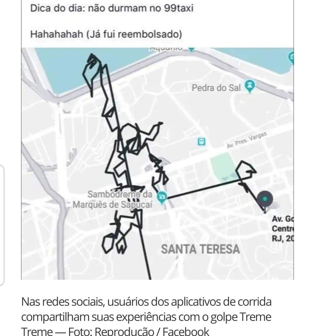 ATENÇÃO!! NOVO GOLPE DE MOTORISTAS DA UBER NO RIO DE JANEIRO