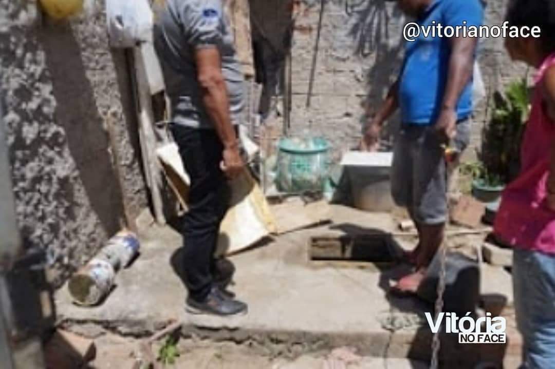 Crianças morreram afogadas dentro de uma cisterna,